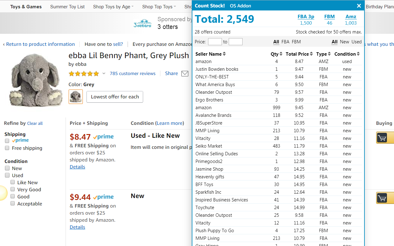 Online Seller Addon - 截图 1