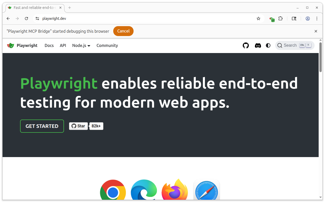 Playwright Extension - 截图 1