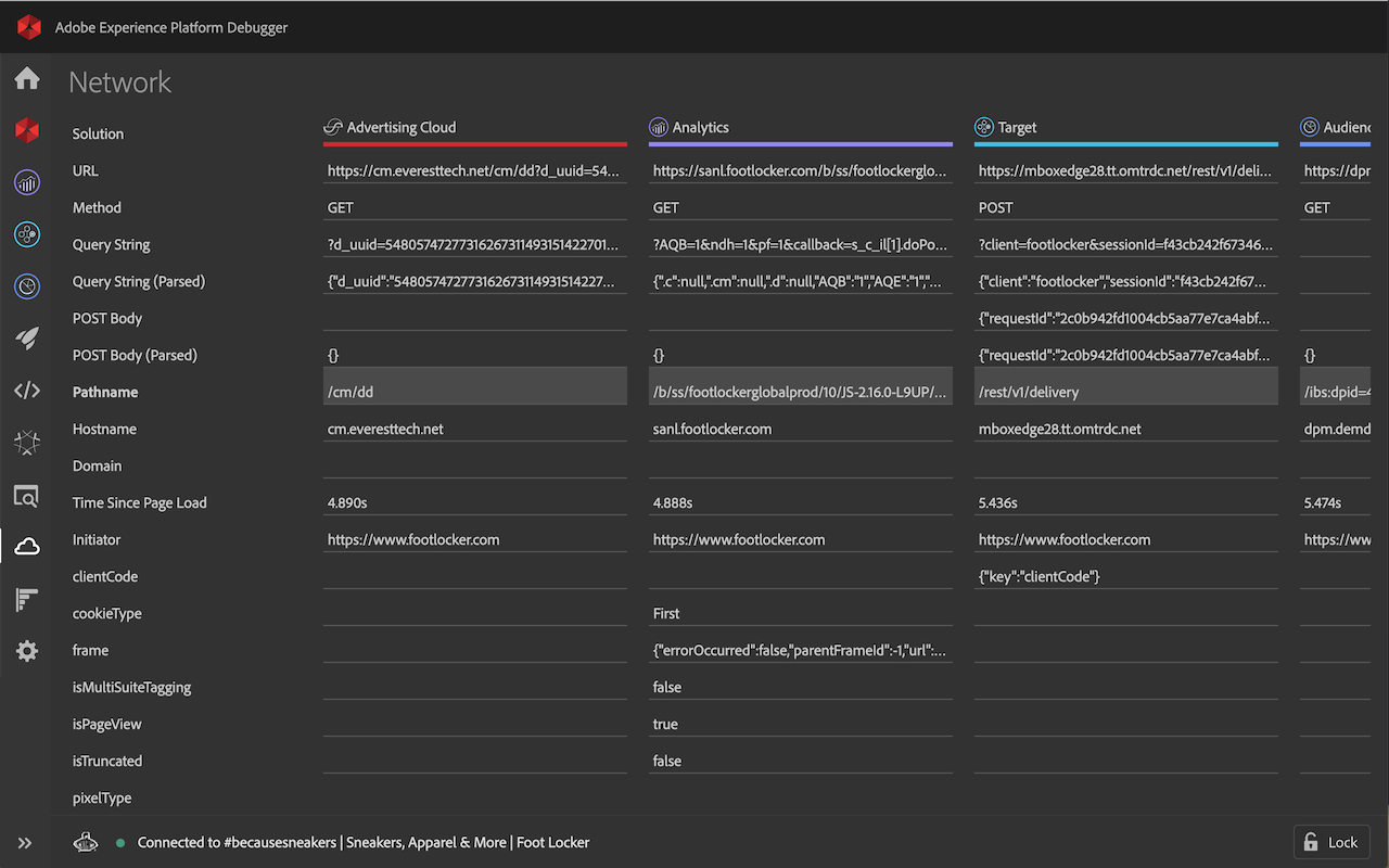Adobe Experience Platform Debugger - 截图 1