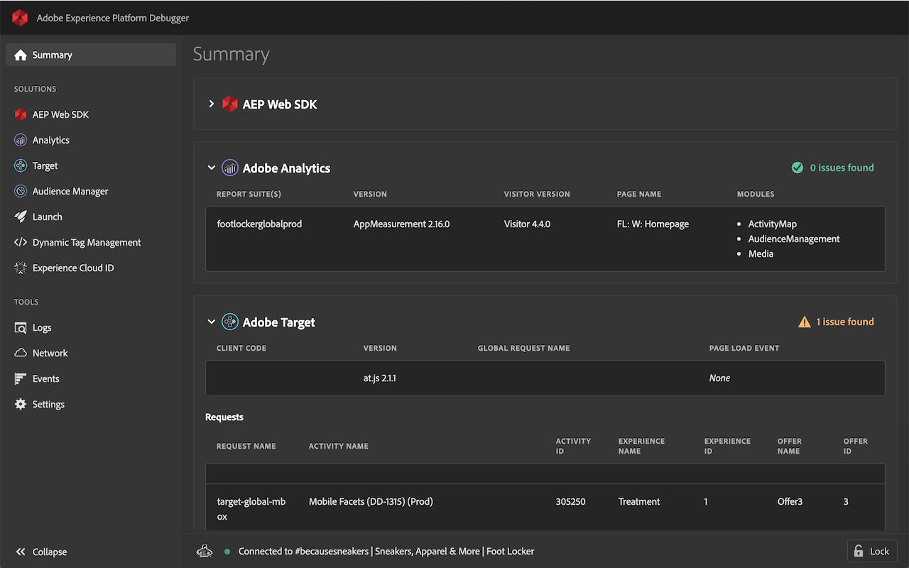 Adobe Experience Platform Debugger - 截图 2