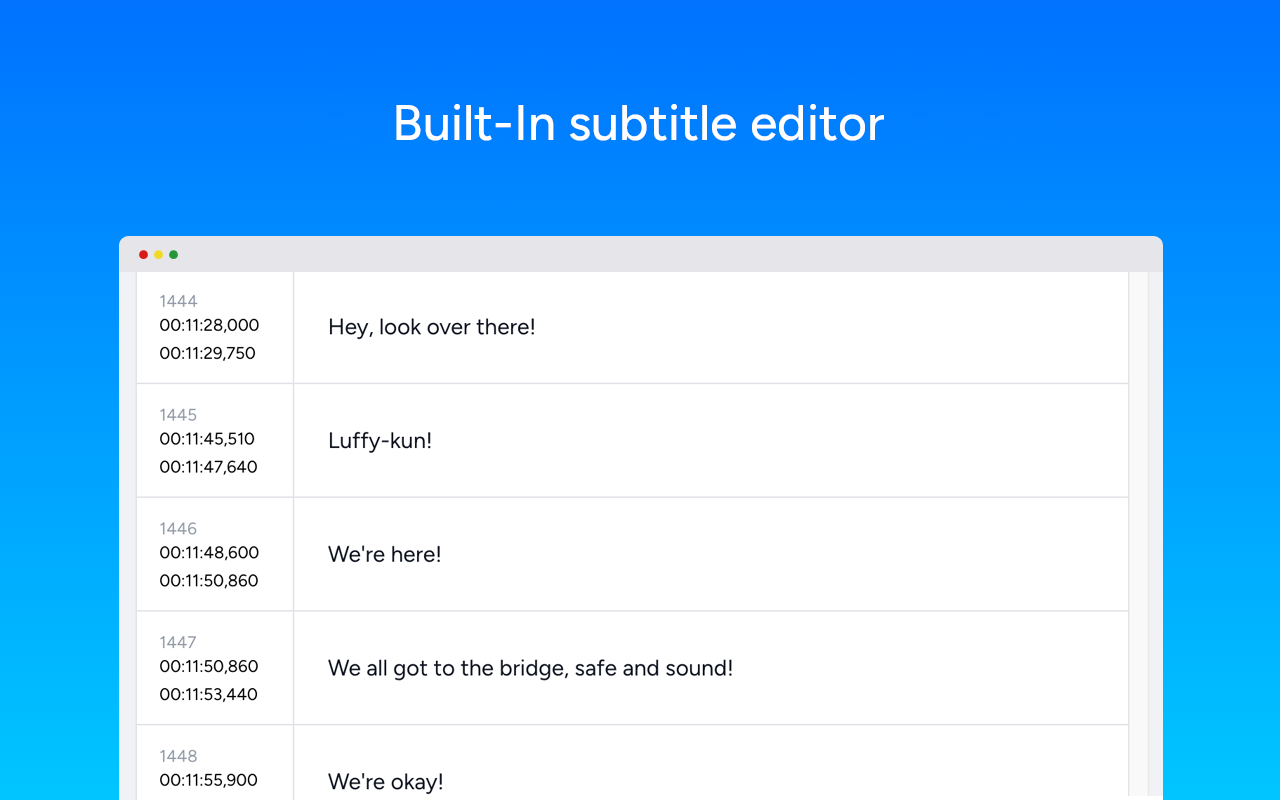 Subtitle Extractor - 截图 1