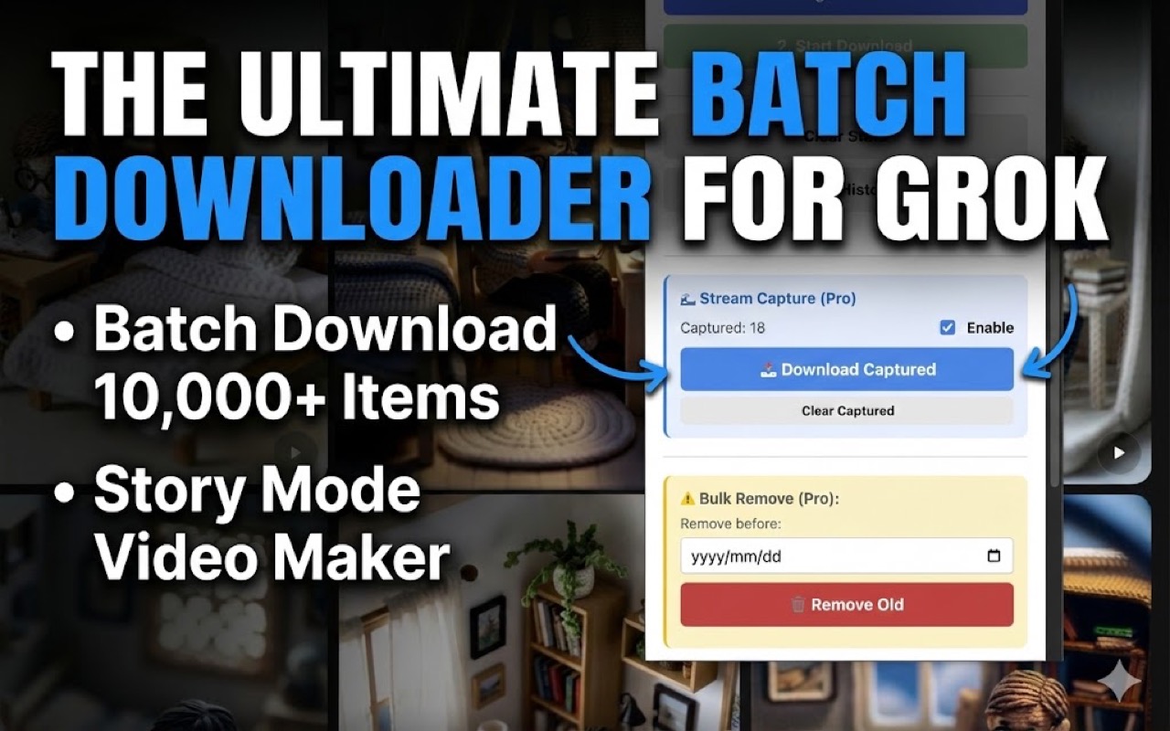 Grok Media Downloader - 截图 5