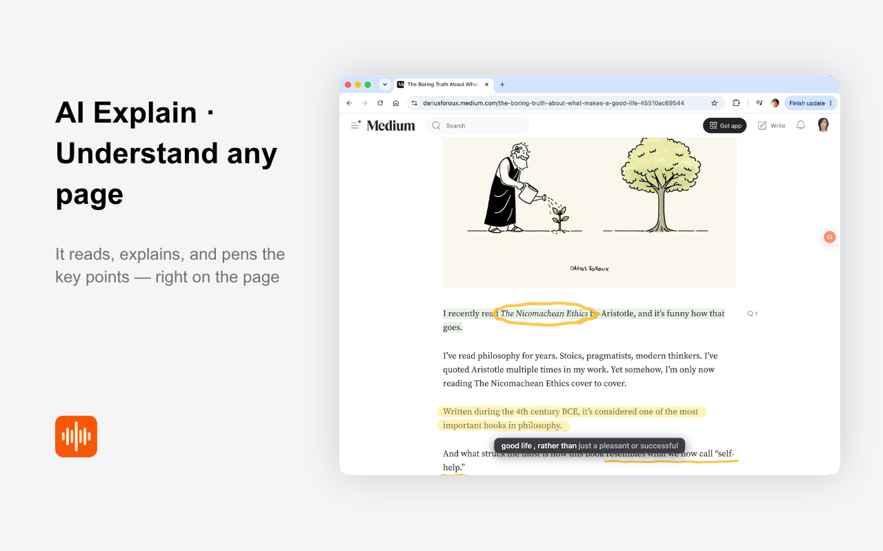 CastReader — 文字转语音·朗读 + AI 解读 - 截图 4