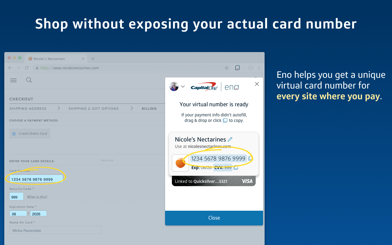 Eno® from Capital One® - 截图 2