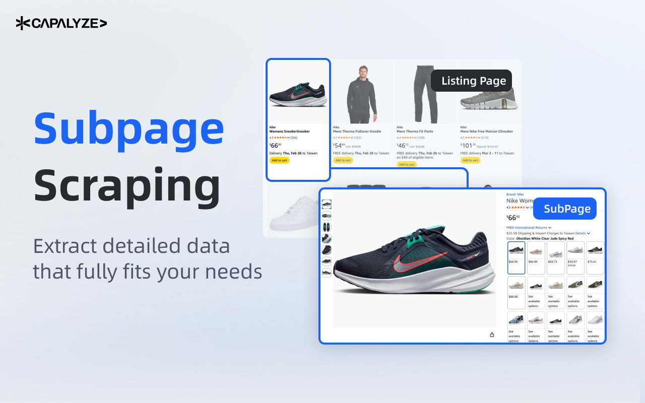 Capalyze:AI 驱动的网页数据采集工具 - 截图 4