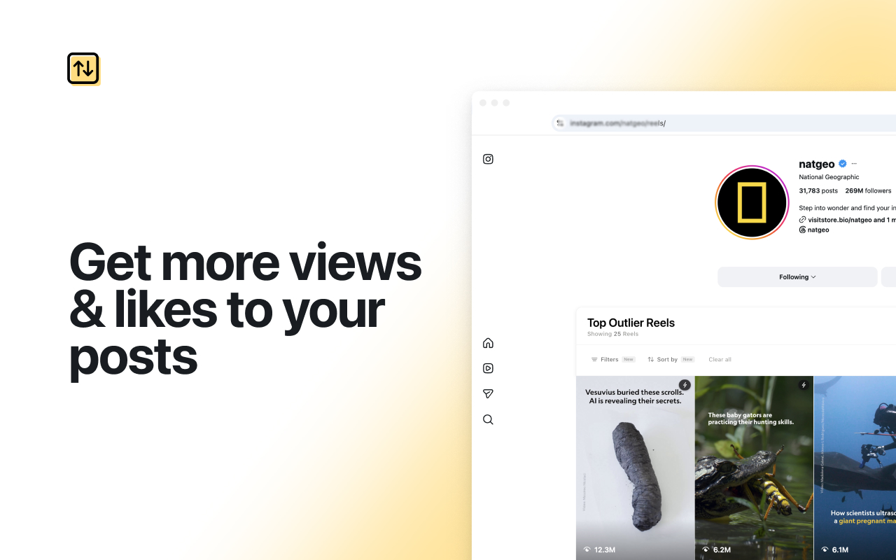 Sort Feed - works on Instagram, TikTok & Facebook - 截图 3