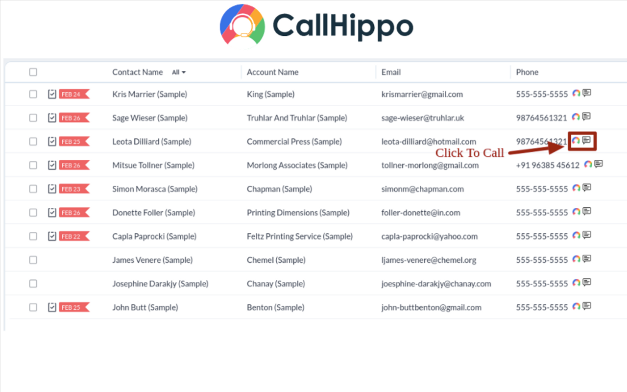 CallHippo-Virtual Phone System - 截图 1