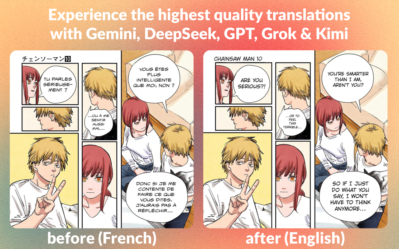 Torii Image Translator — AI Manga Translator, Manhwa Translator ... - 截图 1