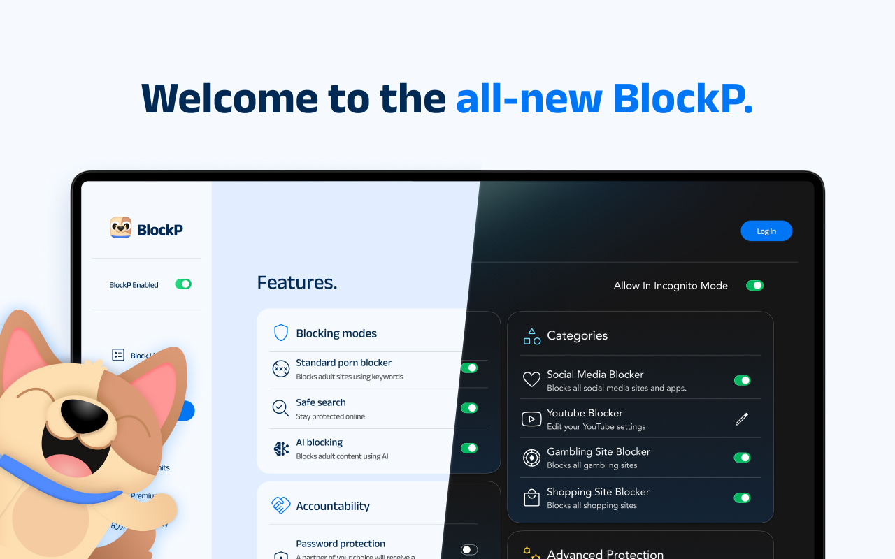 BlockP: AI Website, App & Porn Blocker - 截图 3