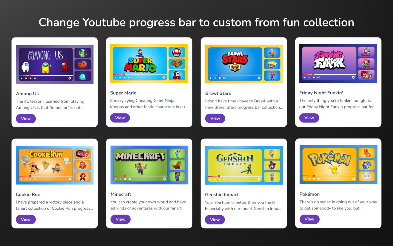 Custom Progress Bar for YouTube™ - 截图 6