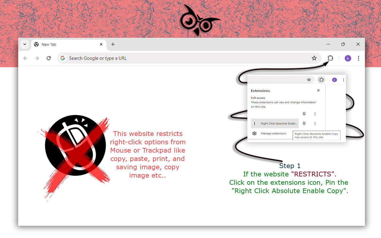 Right Click Absolute Enable Copy - 截图 5