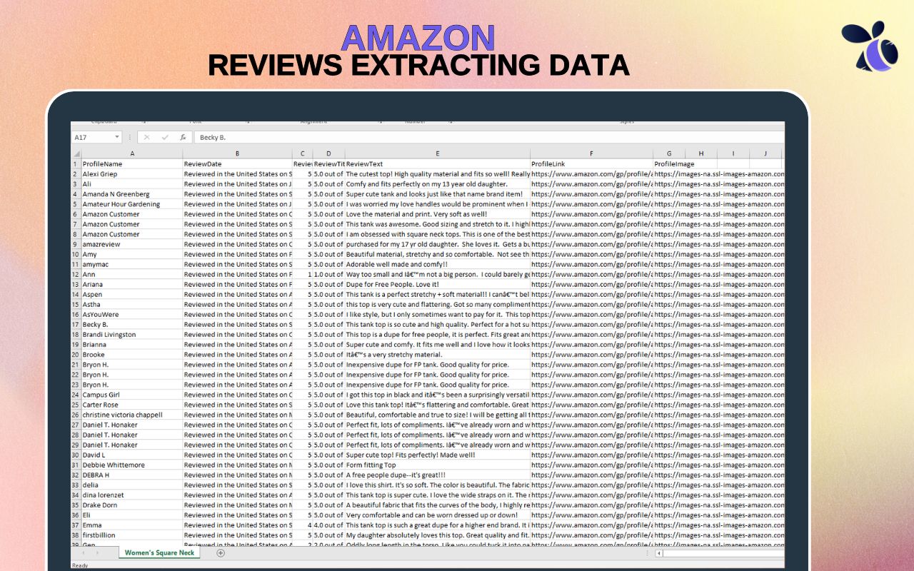 Amazon Reviews Scraper and Exporter | Ecomstal - 截图 5