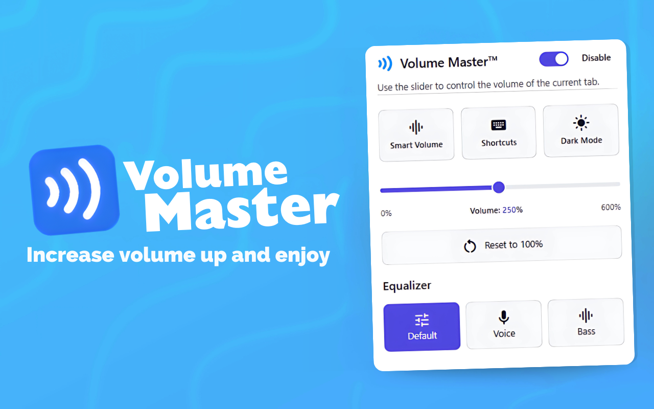 Volume Master – 音量增强器和均衡器 - 截图 1