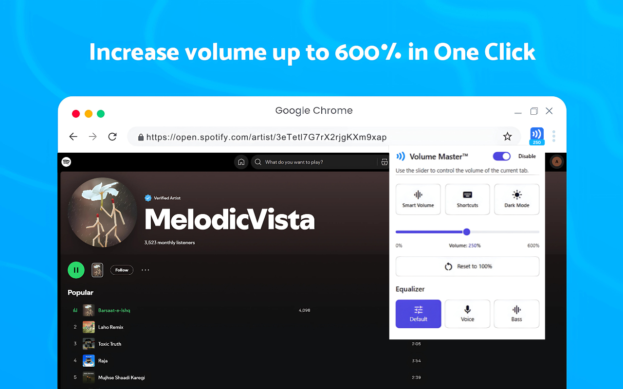Volume Master – 音量增强器和均衡器 - 截图 2