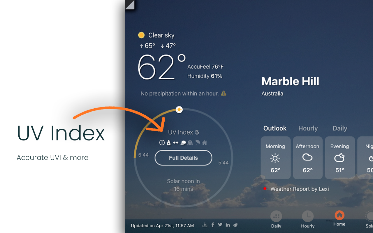 UV Weather - 截图 1
