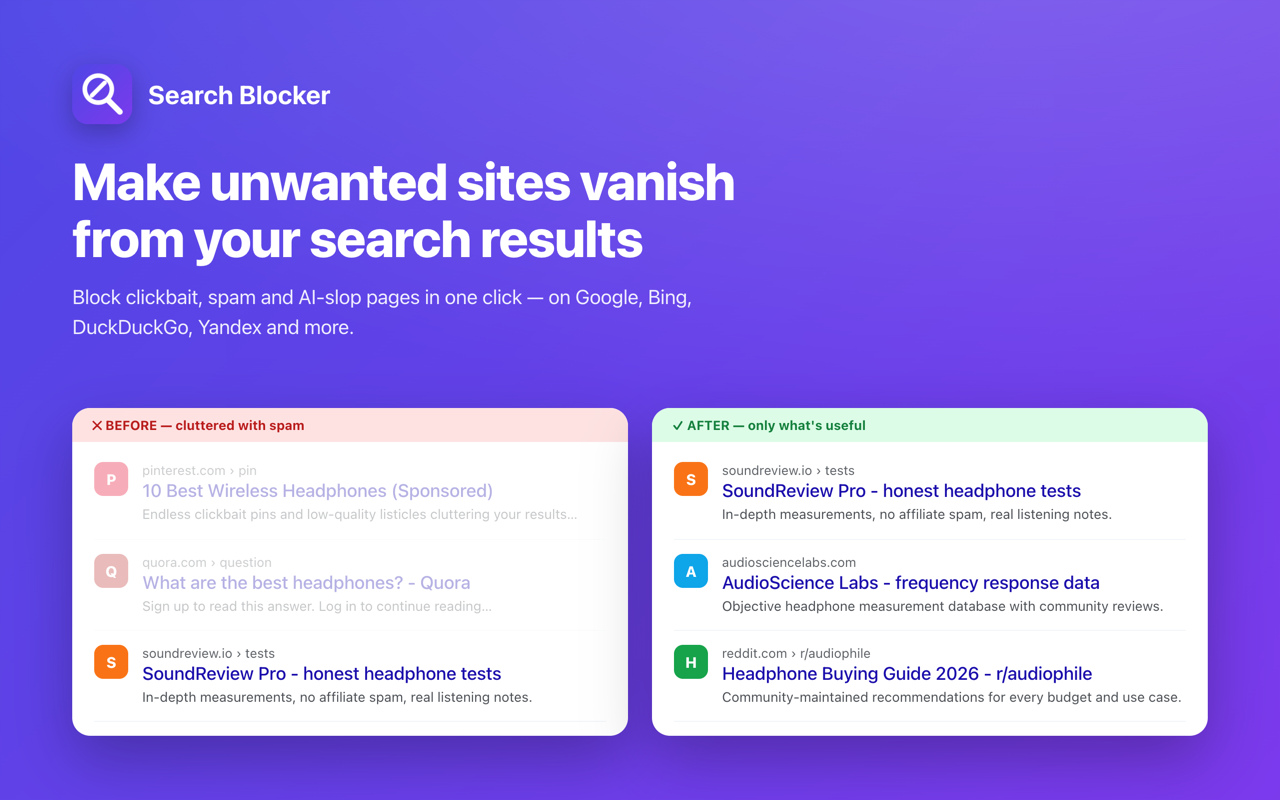 Google网站拦截器 - 截图 4