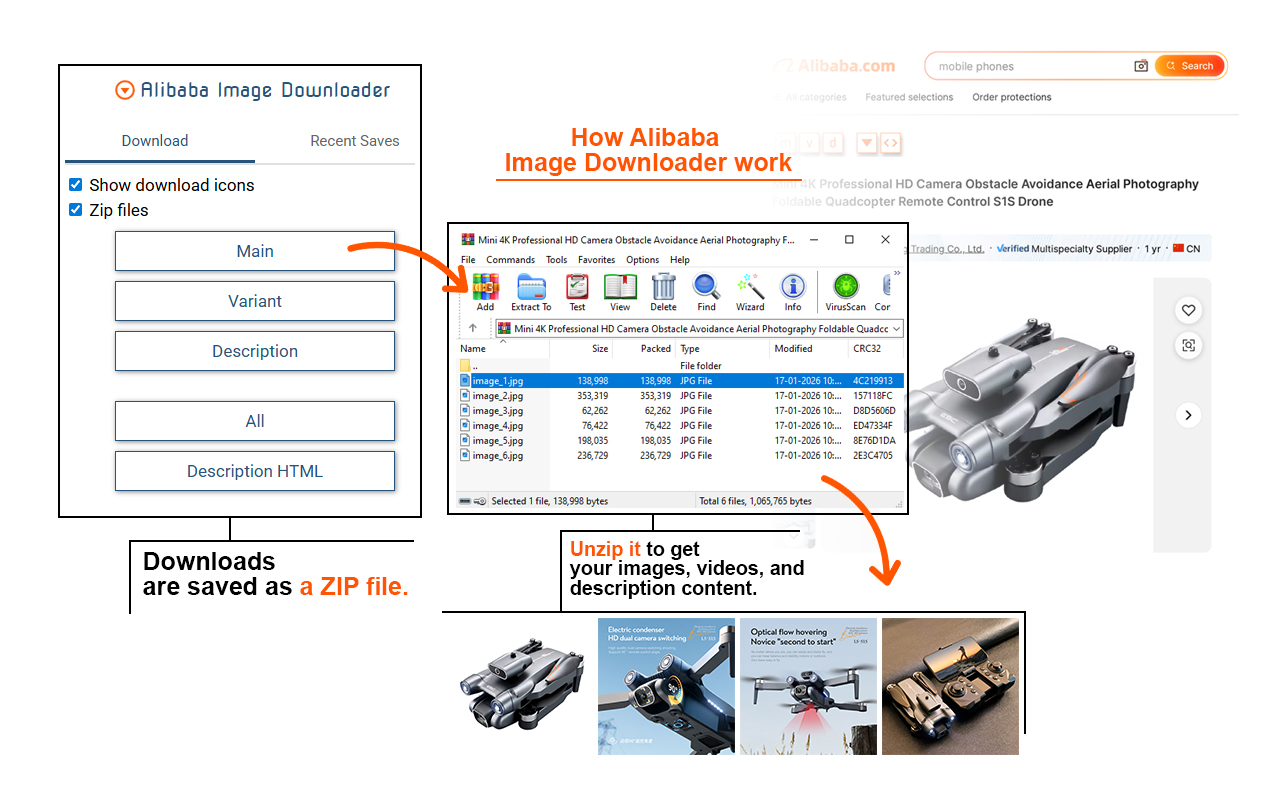 Baba Image Downloader - 截图 5