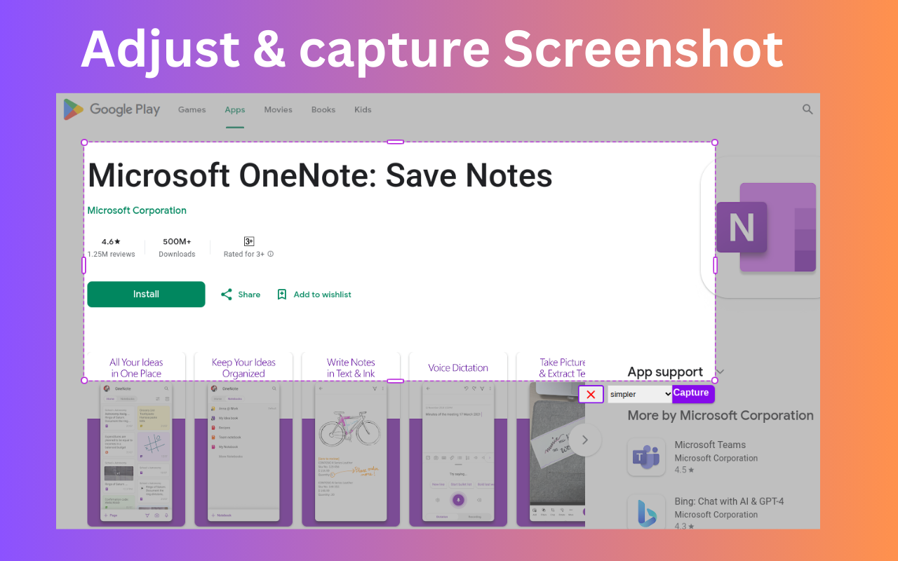 Oneclipper -AI Web剪辑器for OneNote - 截图 5