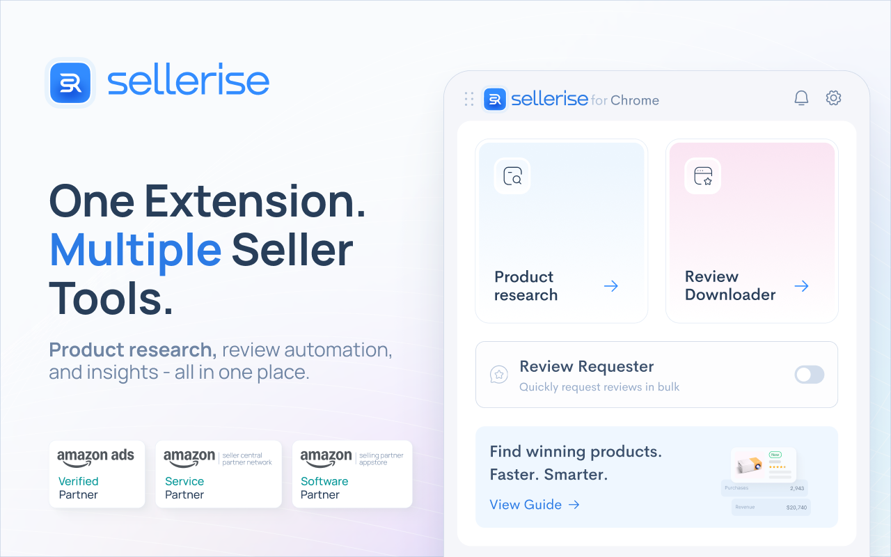 Sellerise for Amazon Sellers - 截图 3