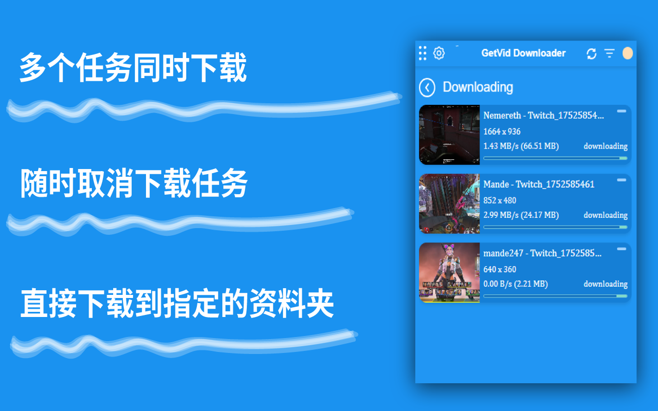 GetVid - 万用视频下载器 - 截图 4