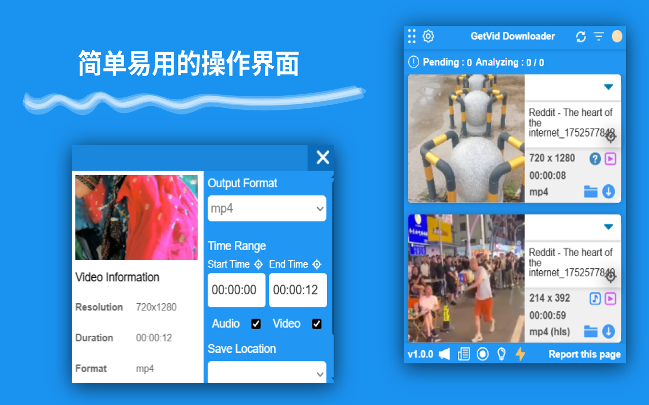 GetVid - 万用视频下载器 - 截图 5