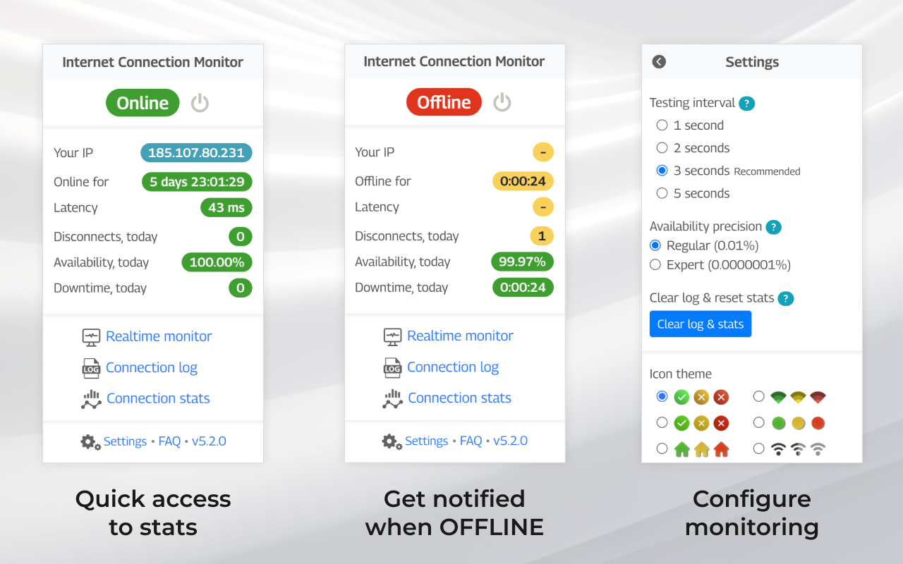 Internet Connection Monitor - 截图 1