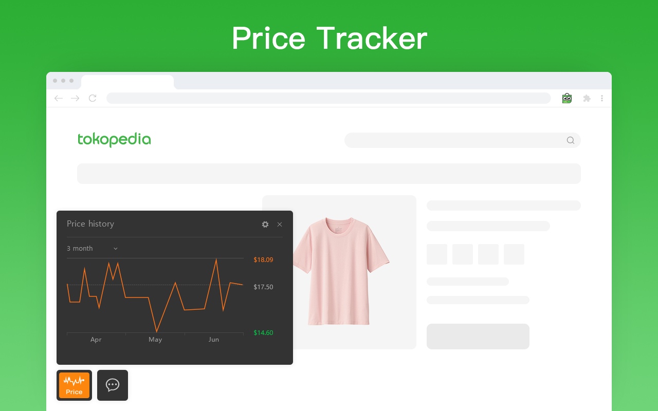 Pelacak Harga Tokopedia - 截图 1