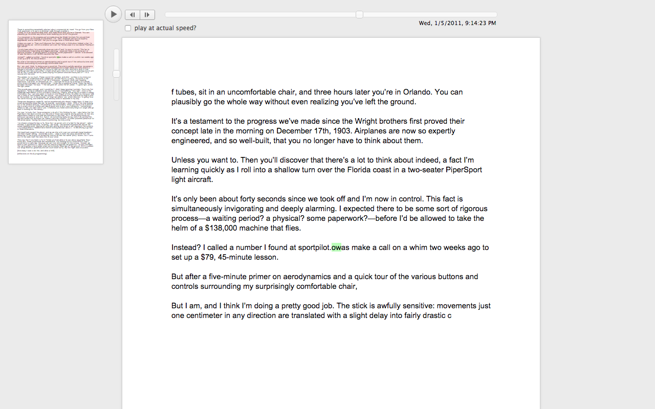 Draftback - 截图 2