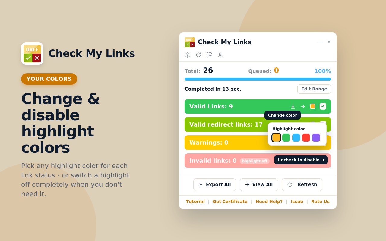 Check My Links - 截图 1