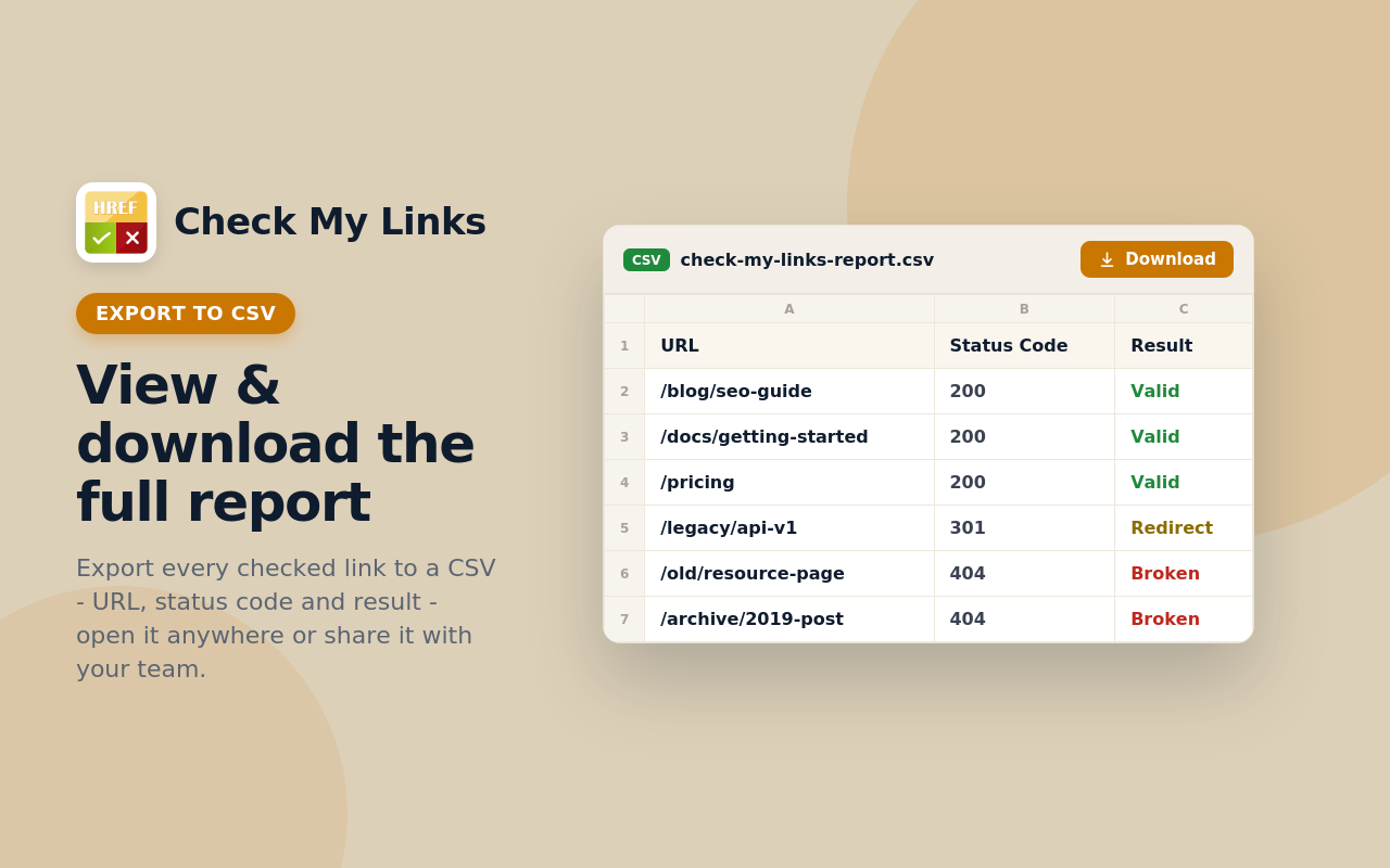Check My Links - 截图 3