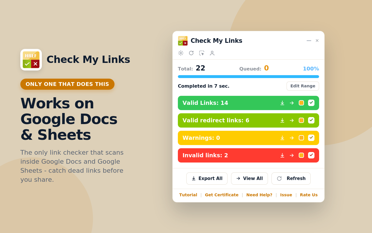 Check My Links - 截图 5