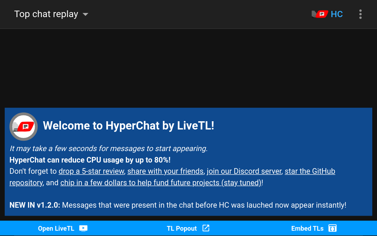 LiveTL - Translation Filter for Streams - 截图 1