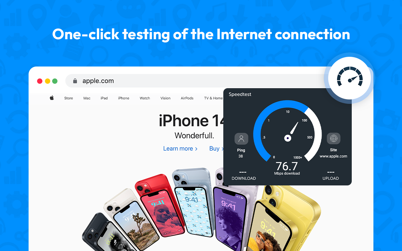 Speed Test for Chrome - WiFi speedtest - 截图 2