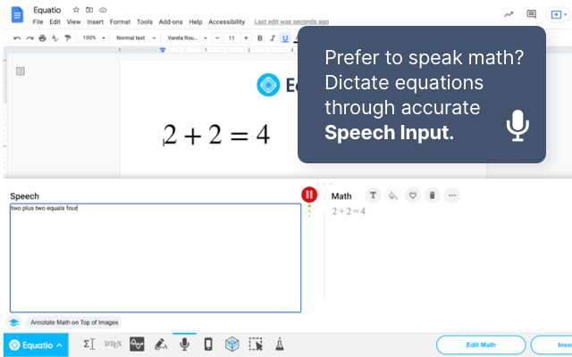 Equatio - Math made digital - 截图 1