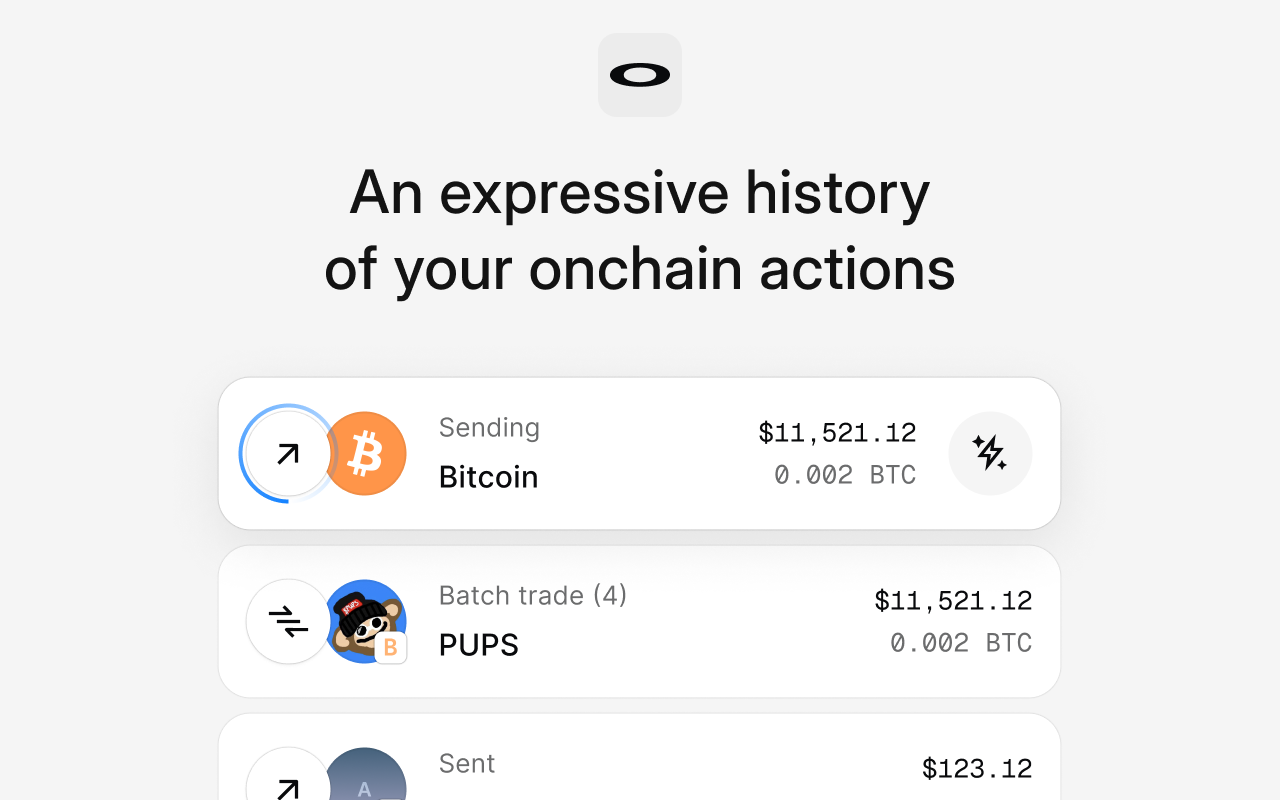 Oyl Wallet - Bitcoin & Ordinals Wallet - 截图 3