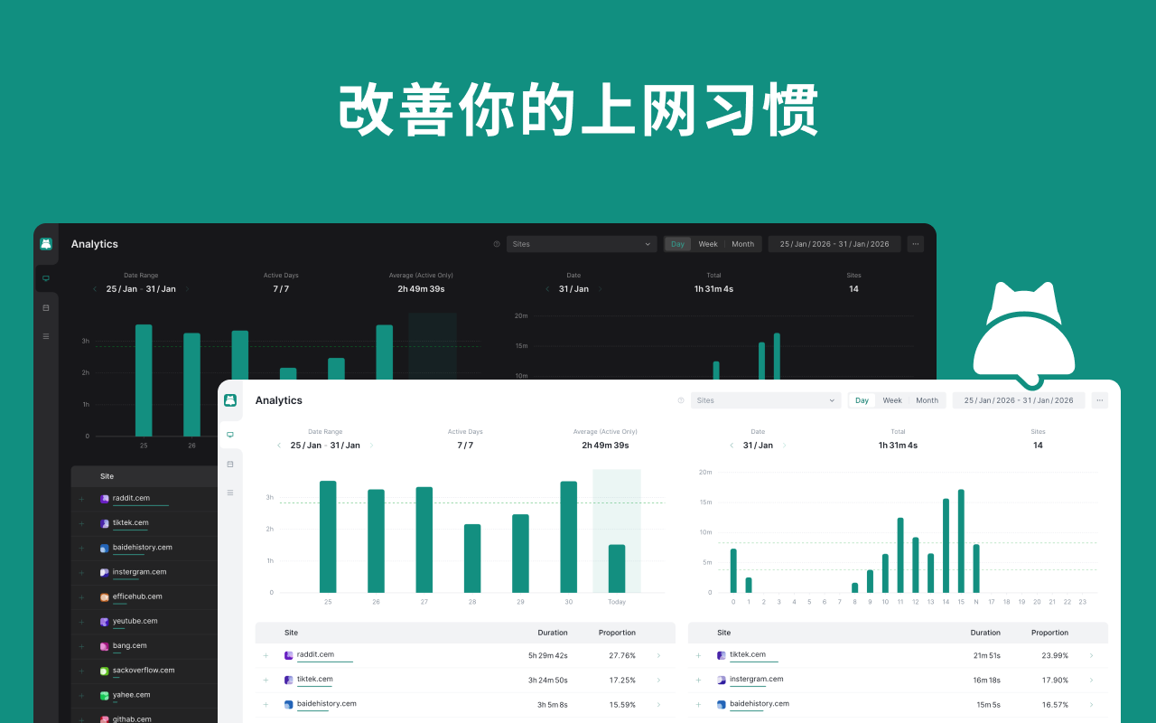 SurfPal: 屏幕时间管理 · 拦截网站 · 保持专注 - 截图 1