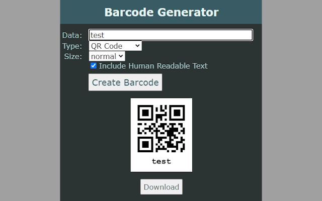 Barcode Generator - 截图 2