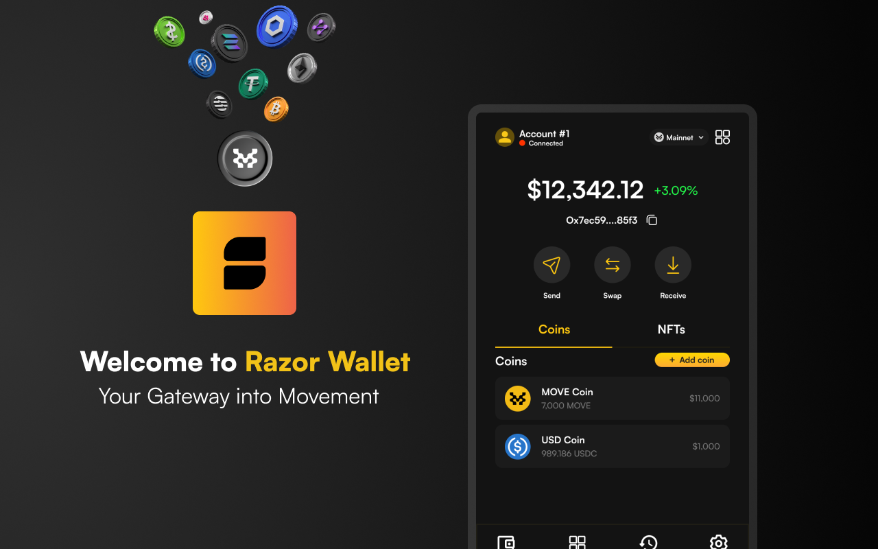 Razor Wallet - 截图 2