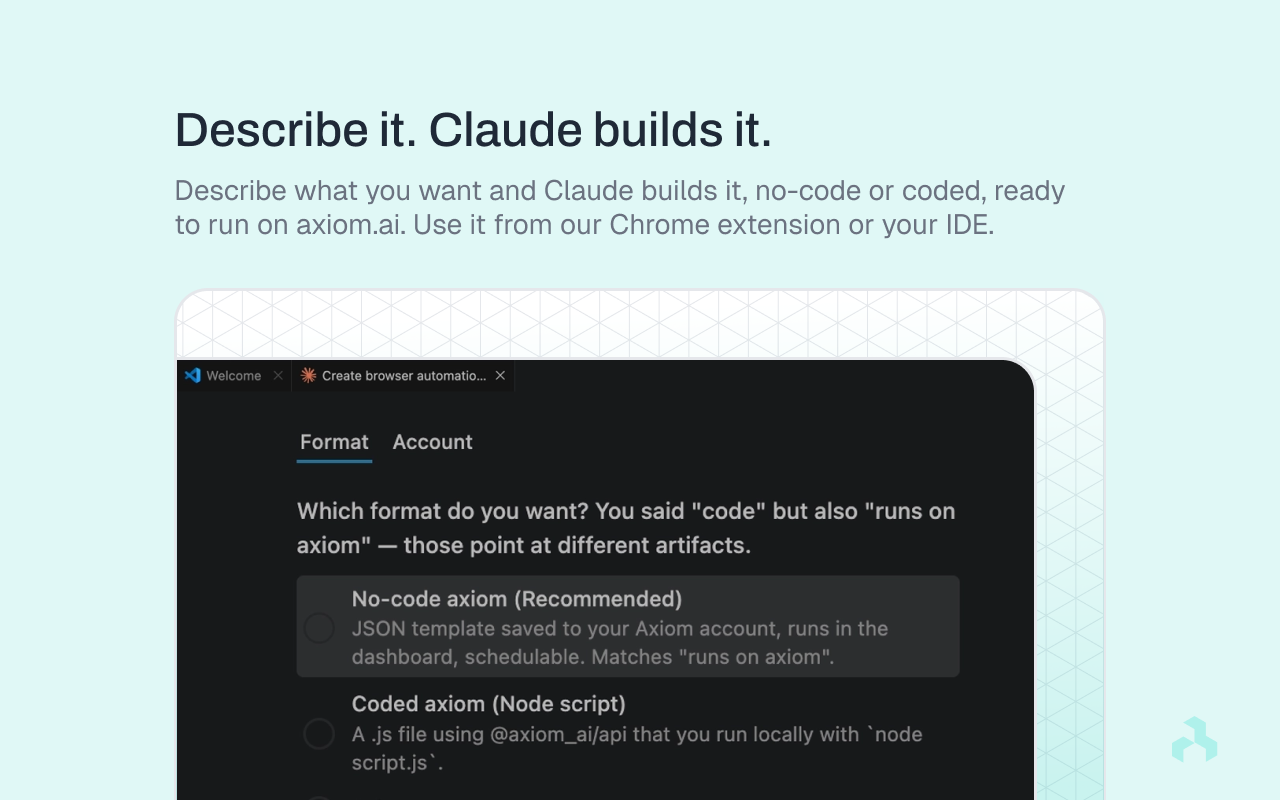 Axiom Browser Automation for Humans & AI - 截图 3