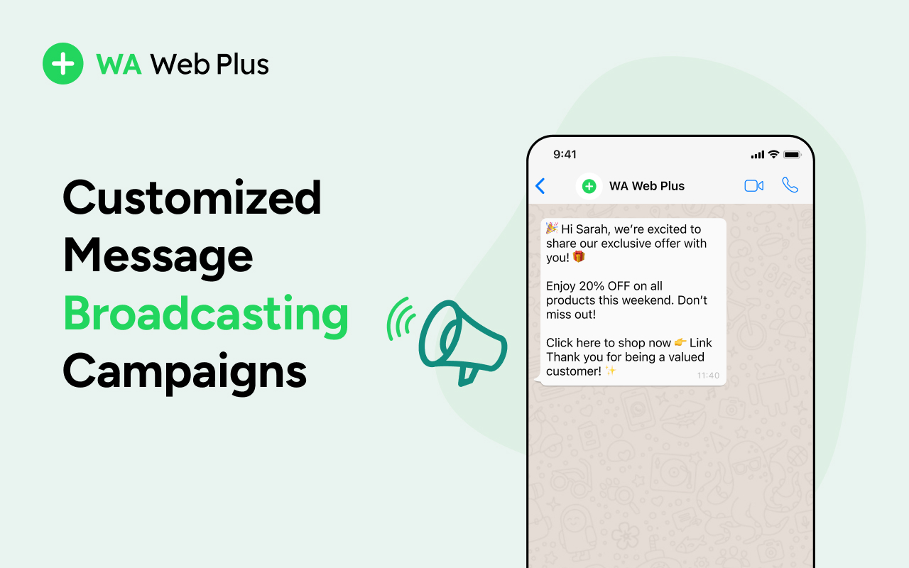 WA Web Plus by Elbruz Technologies - 截图 1
