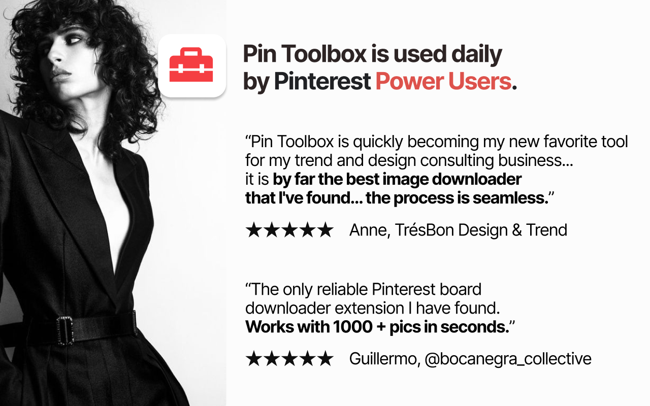 Pin Toolbox - Pinterest Board 下载器 - 截图 1