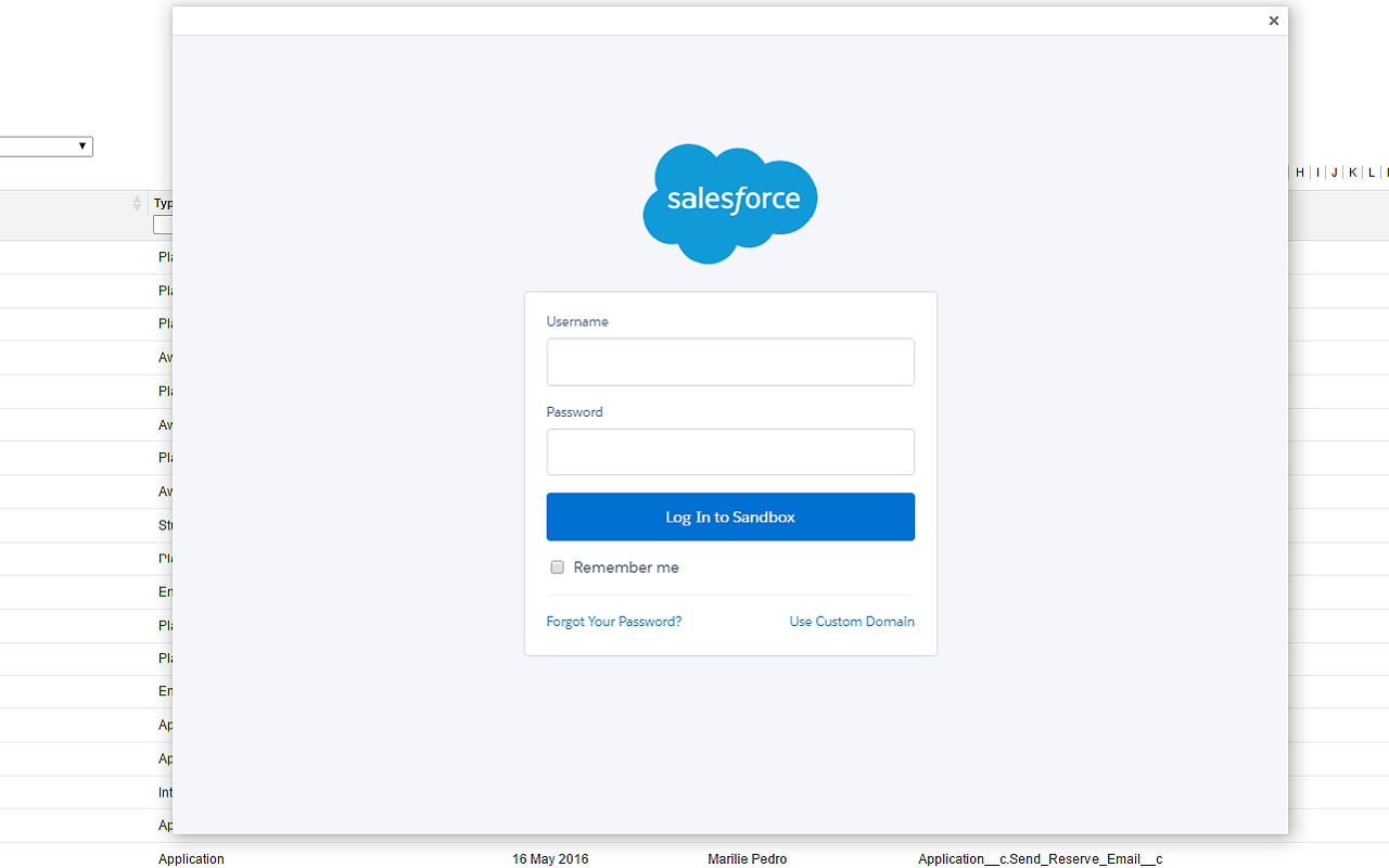 Salesforce Change Set Helper - 截图 5