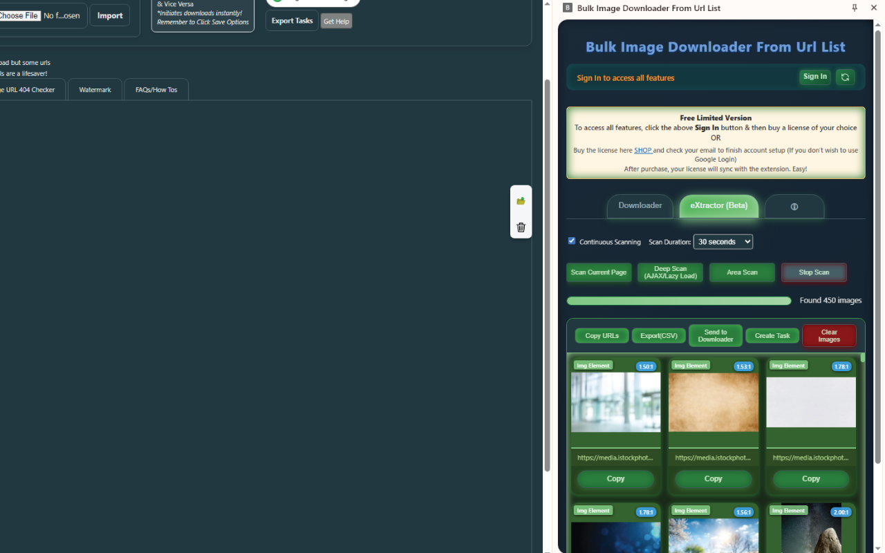 Bulk Image Downloader From Url List - 截图 3