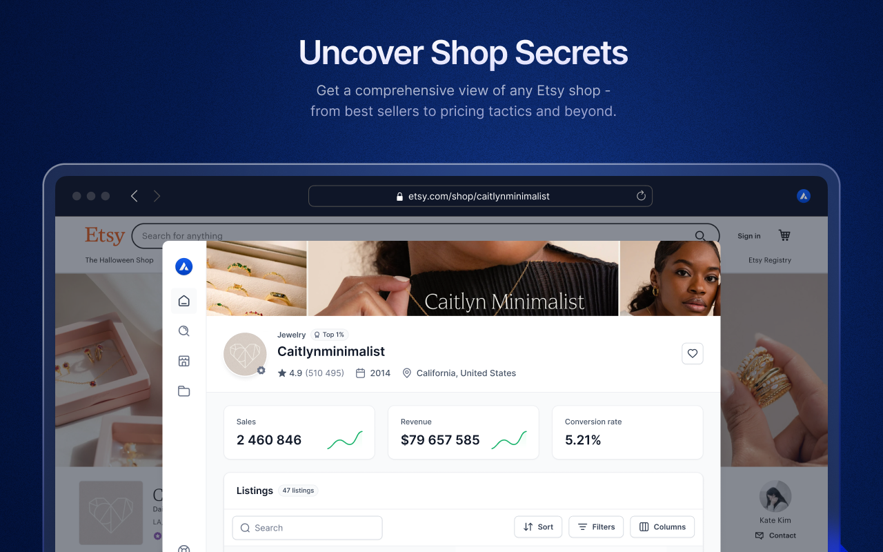 Alura: All-in-One Etsy Seller Solution - 截图 5