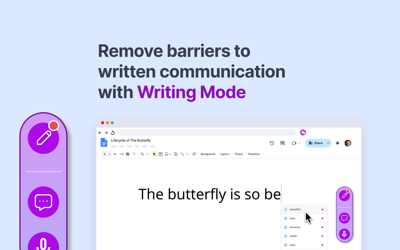 Mote 适用于 Google Chrome™ - 截图 3