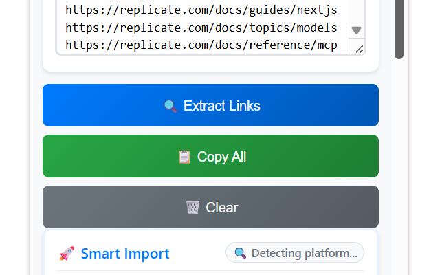 Batch Link Extractor - 截图 1