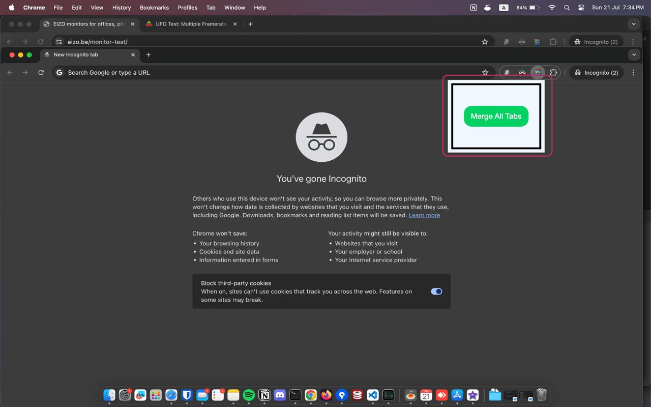 Merge Tabs Into One - 截图 3