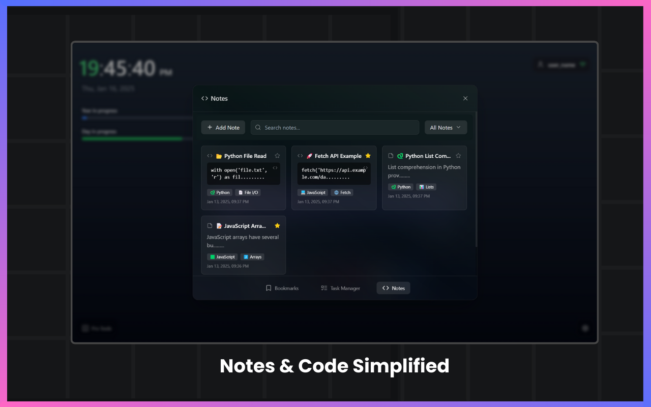 TabQuest - New Tab for Productivity - 截图 2