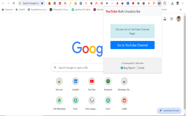 YouTube Bulk Unsubscribe - 截图 2