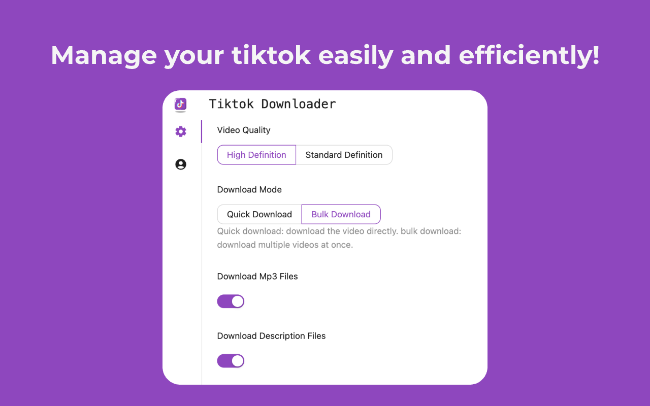 TikTok下载器|视频、MP3下载,去除水印 - 截图 1